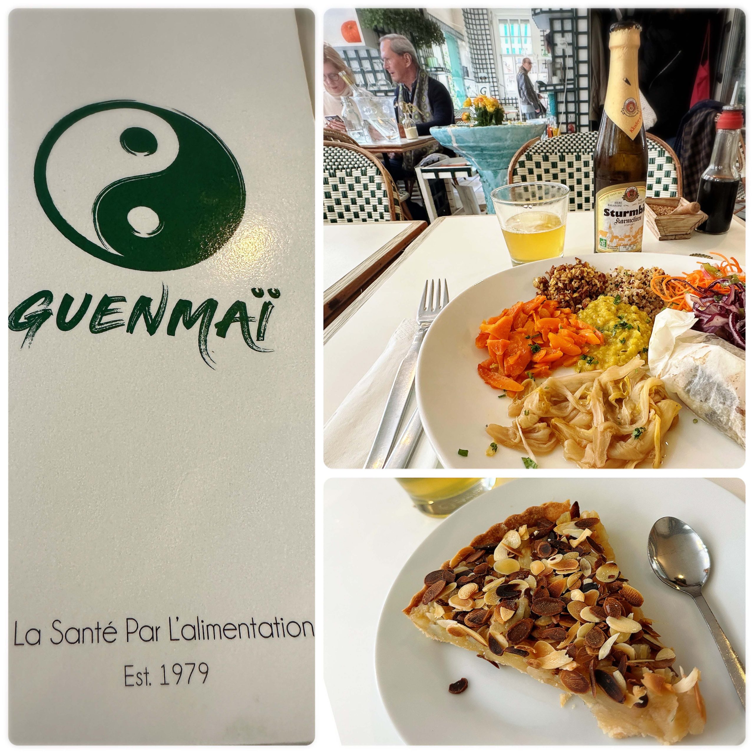 サン・ジェルマン・デ・プレ地区にあるレストラン「GUENMAI」での食事
